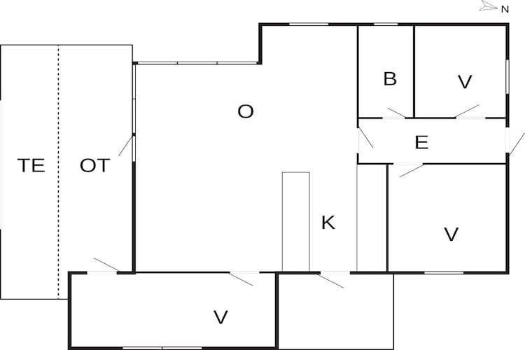 6 persoons vakantie huis in Hals-By Traum-Plattegrond