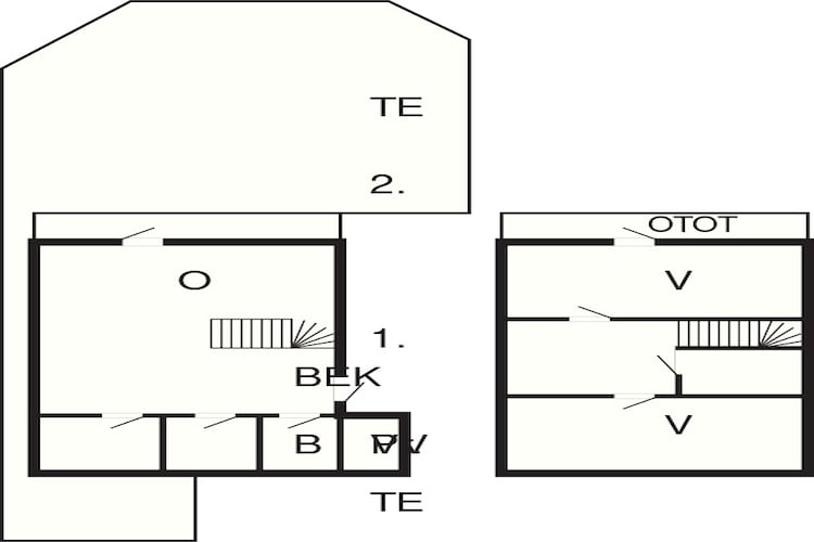 9 person holiday home in Søndeled-By Traum-Floor plan
