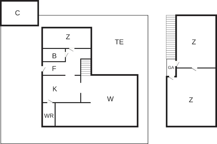 6 persoons vakantie huis in Ålbæk-By Traum-Plattegrond