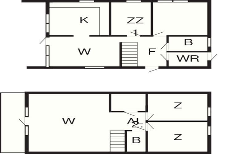 Maison de vacances pour 8 a BRäNNö-By Traum-Plan d'étage