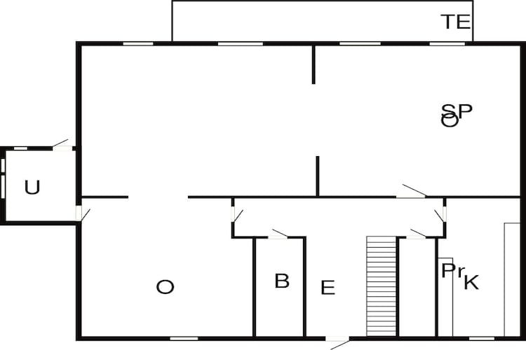 Kustcharme in Gedser -- By Traum Ferienwohnungen-Plattegrond