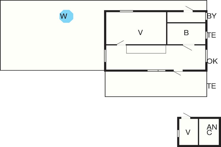 4 person holiday home in Rejmyre-By Traum-Floor plan