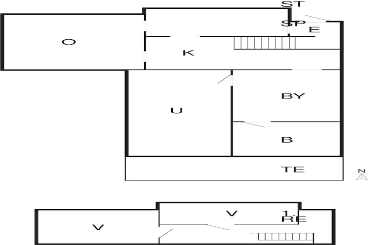 6 persoons vakantie huis in Thisted-By Traum-Plattegrond