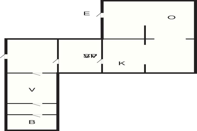 Maison de vacances pour 8 a Mörlunda-By Traum-Plan d'étage
