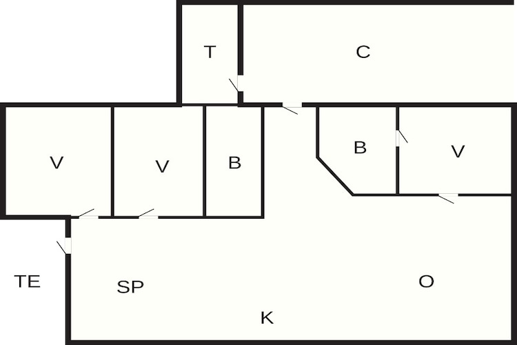 4 persoons vakantie huis in Gilleleje-By Traum-Plattegrond