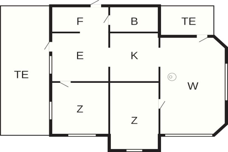 4 persoons vakantie huis in Allinge-By Traum-Plattegrond