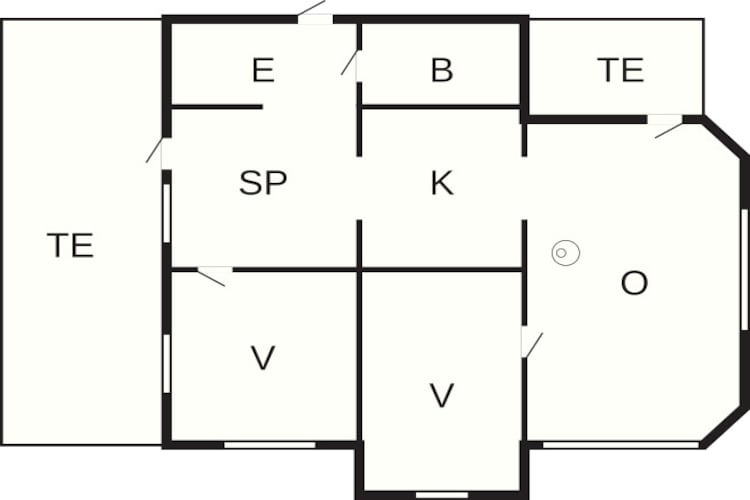 4 persoons vakantie huis in Allinge-By Traum-Plattegrond