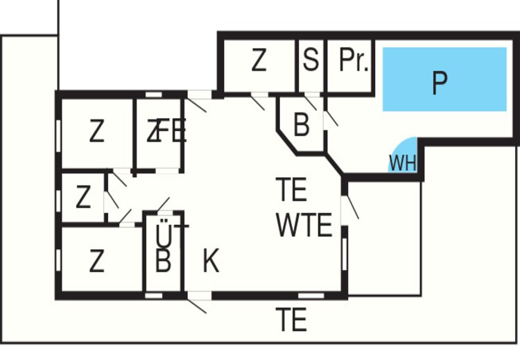 10 persoons vakantie huis in Juelsminde-By Traum-Plattegrond