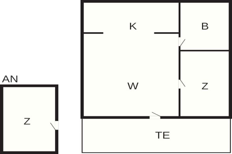 4 persoons vakantie huis in Rødby-By Traum-Plattegrond