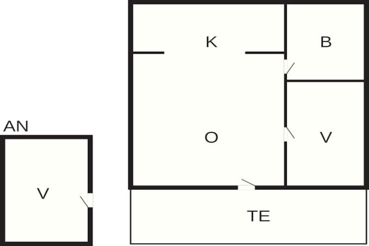 4 persoons vakantie huis in Rødby-By Traum-Plattegrond