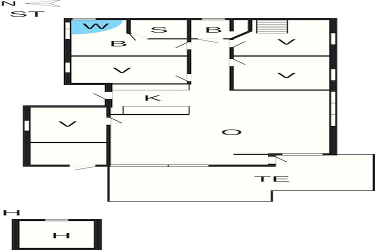9 persoons vakantie huis in Harboøre-By Traum-Plattegrond