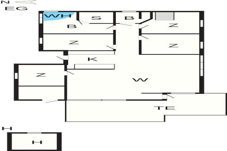 9 persoons vakantie huis in Harboøre-By Traum - Plattegrond