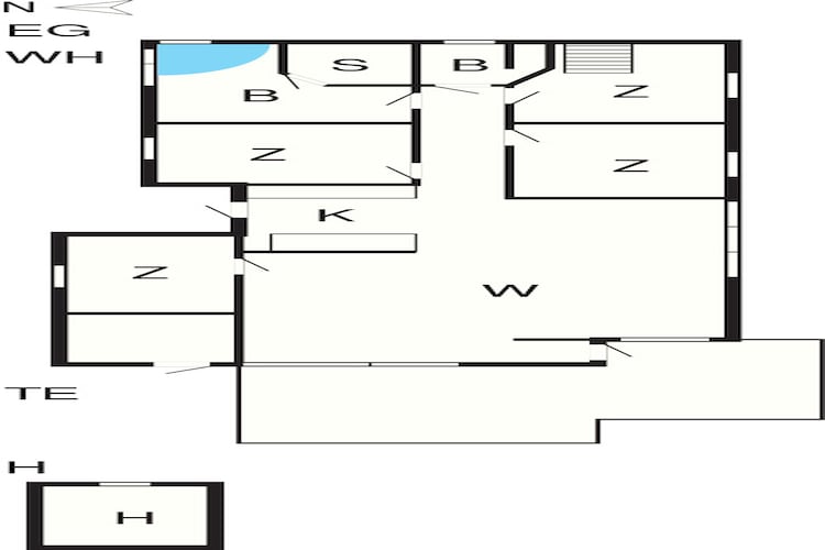 9 persoons vakantie huis in Harboøre-By Traum - Plattegrond