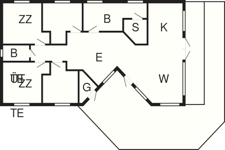 8 persoons vakantie huis in Nexø - Plattegrond