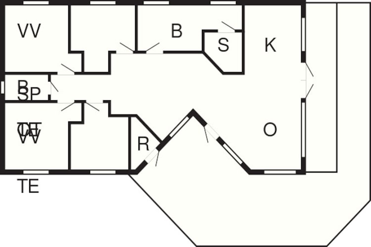 8 persoons vakantie huis in Nexø - Plattegrond