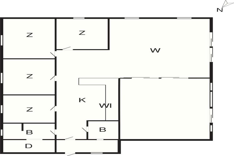 5 persoons vakantie huis in Sydals-By Traum - Plattegrond