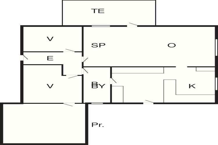 4 persoons vakantie huis in Haderslev-Plattegrond
