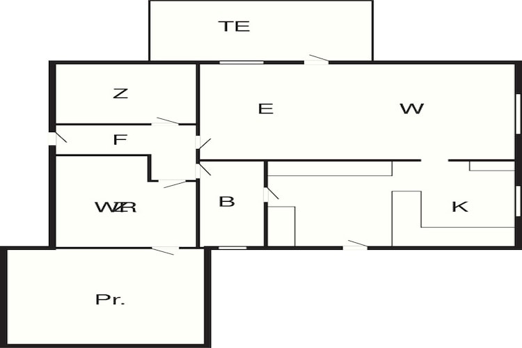 4 persoons vakantie huis in Haderslev - Plattegrond