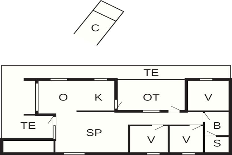Retraite isolée près de la plage -- By Traum Ferienwohnungen-Plan d'étage