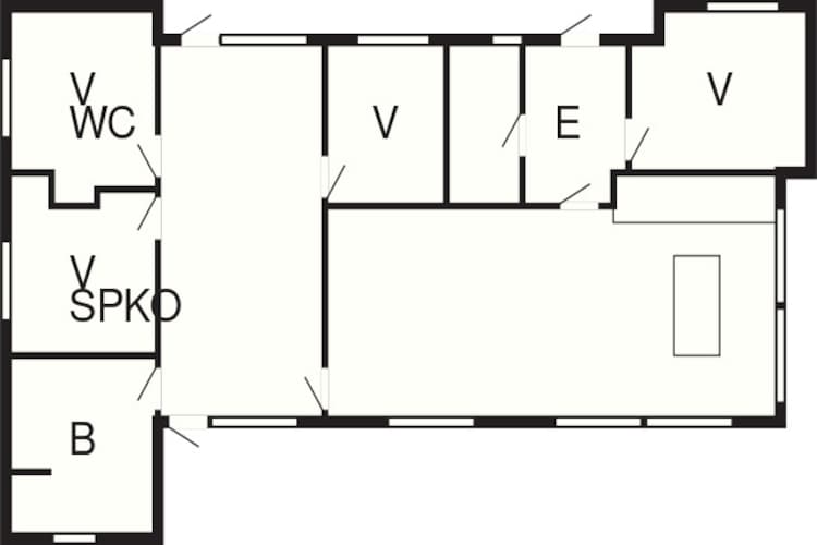 12 Personen Ferienhaus in Væggerløse-By Traum-Grundriss