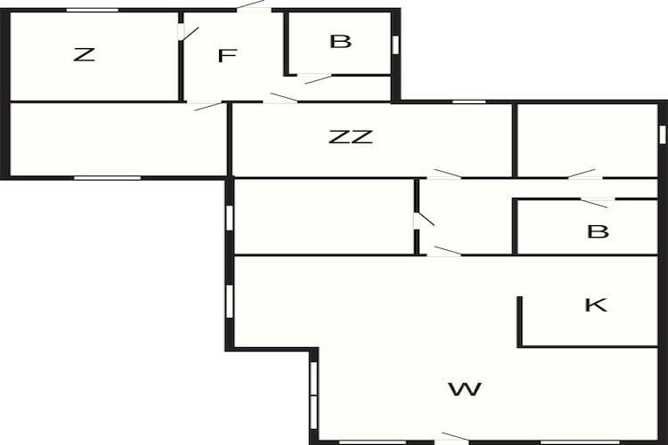 6 persoons vakantie huis in Faaborg - Plattegrond