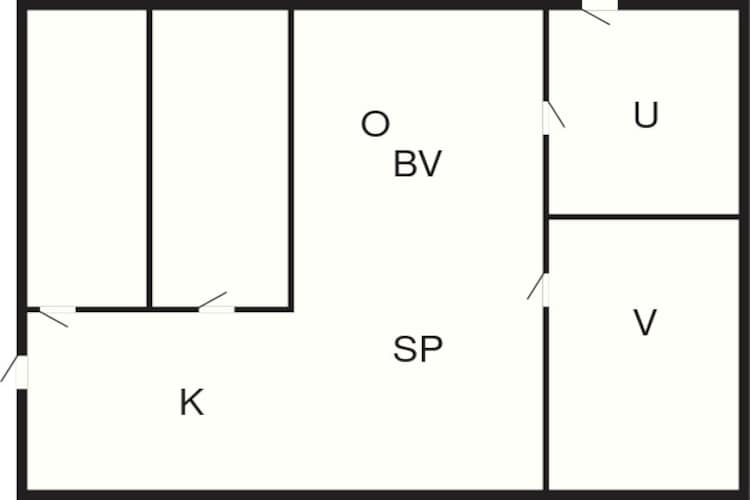 4 persoons vakantie huis in Hurup Thy-By Traum - Plattegrond