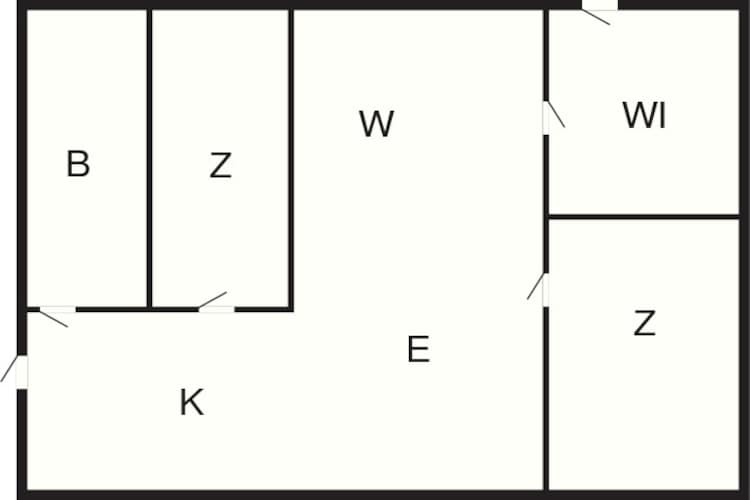 4 persoons vakantie huis in Hurup Thy-By Traum - Plattegrond