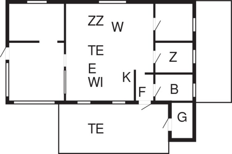6 persoons vakantie huis in Hadsund-Plattegrond