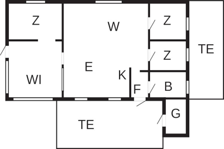6 persoons vakantie huis in Hadsund-Plattegrond