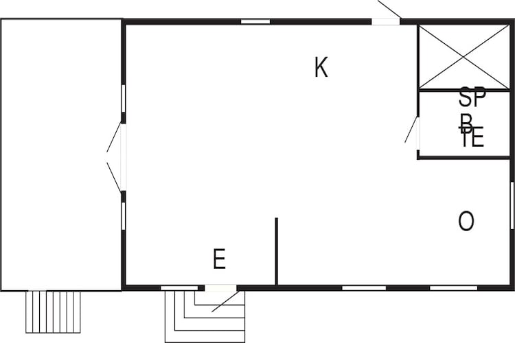 4 person holiday home in ROLFSTORP-By Traum-Floor plan
