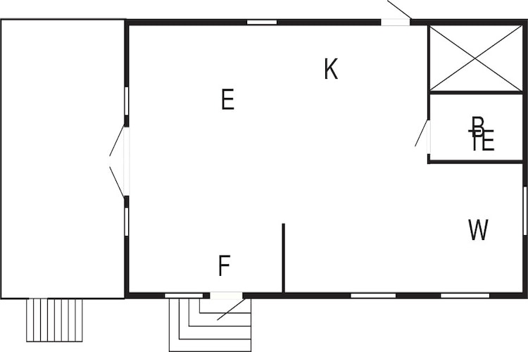 4 person holiday home in ROLFSTORP-By Traum-Floor plan