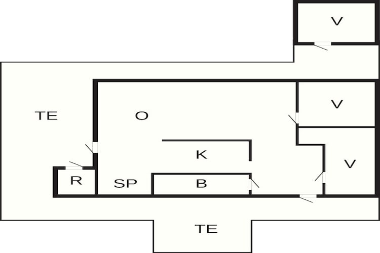 6 persoons vakantie huis in Nykøbing Sj-By Traum-Plattegrond
