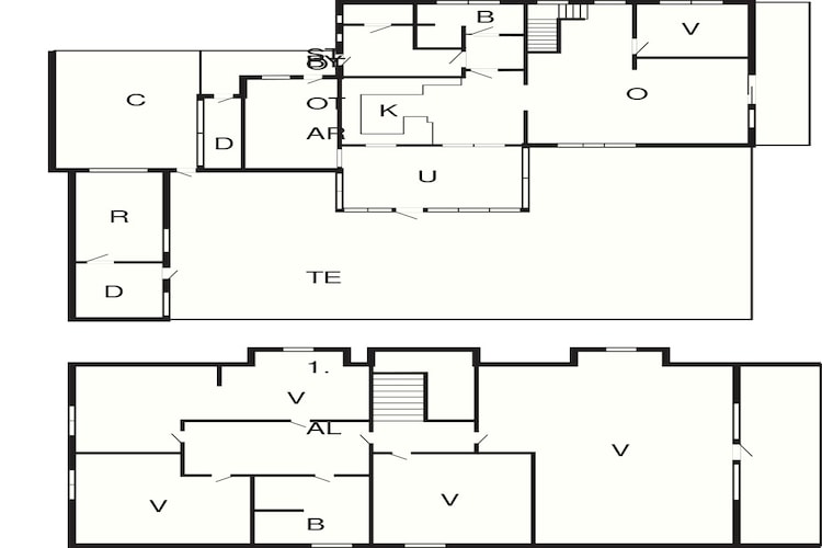 12 Personen Ferienhaus in Thyborøn-By Traum - Grundriss