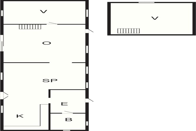 6 persoons vakantie huis in Læsø-By Traum - Plattegrond