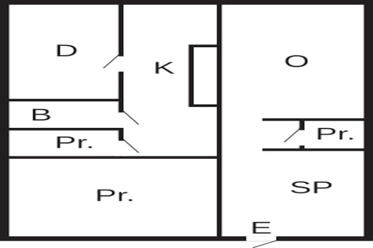 6 persoons vakantie huis in SÖLVESBORG-By Traum-Plattegrond