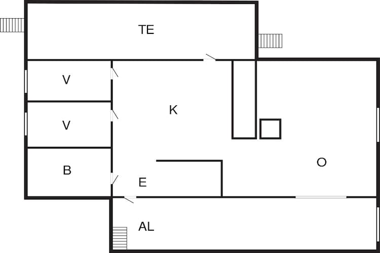 6 Personen Ferienhaus in Olofström-By Traum-Grundriss