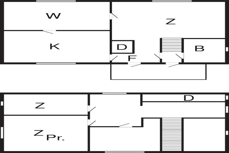 5 person holiday home in HORN-By Traum-Floor plan
