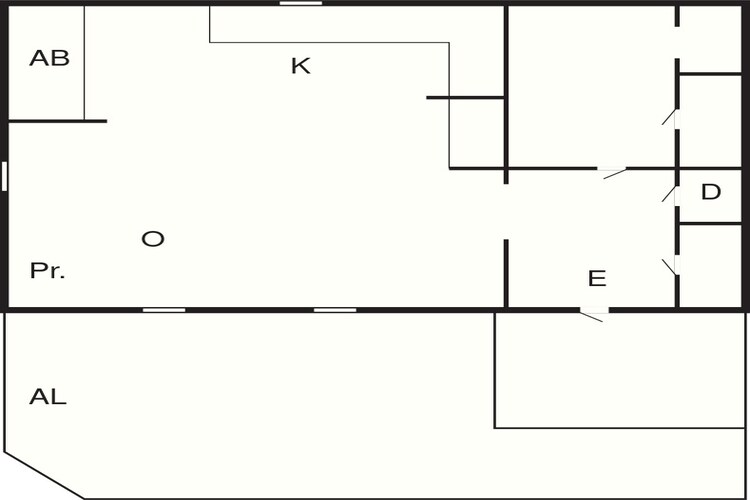 4 persoons vakantie huis in LJUSDAL-By Traum-Plattegrond