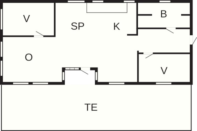 6 persoons vakantie huis in Højby-By Traum-Plattegrond