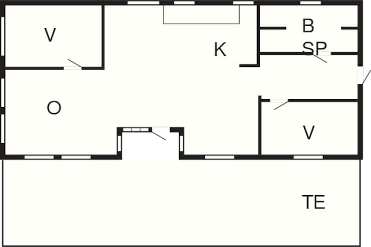 6 persoons vakantie huis in Højby-By Traum - Plattegrond