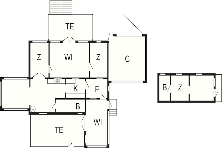 8 persoons vakantie huis in Holbæk-By Traum - Plattegrond