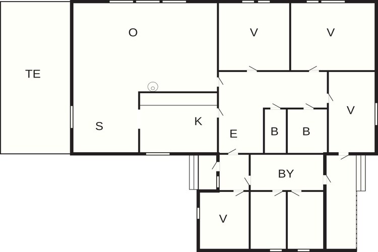 10 persoons vakantie huis in Reinfjord-By Traum-Plattegrond