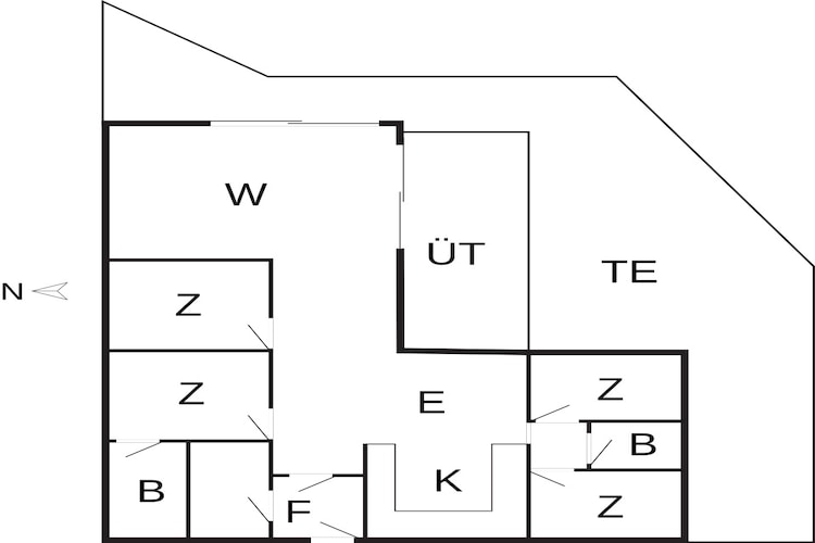 8 persoons vakantie huis in Ulfborg-By Traum-Plattegrond