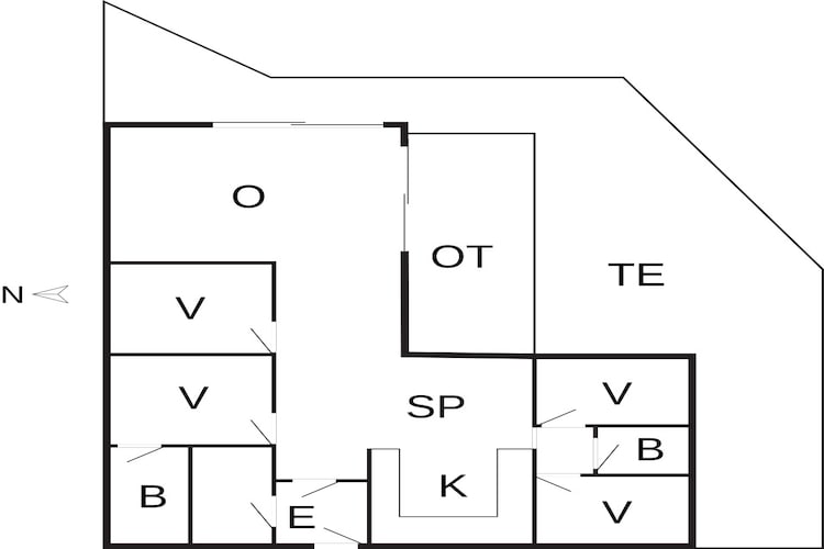8 persoons vakantie huis in Ulfborg-By Traum-Plattegrond