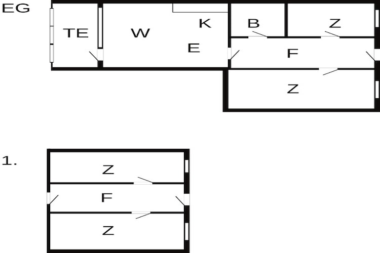 8 person holiday home in Ringkøbing-By Traum-Floor plan
