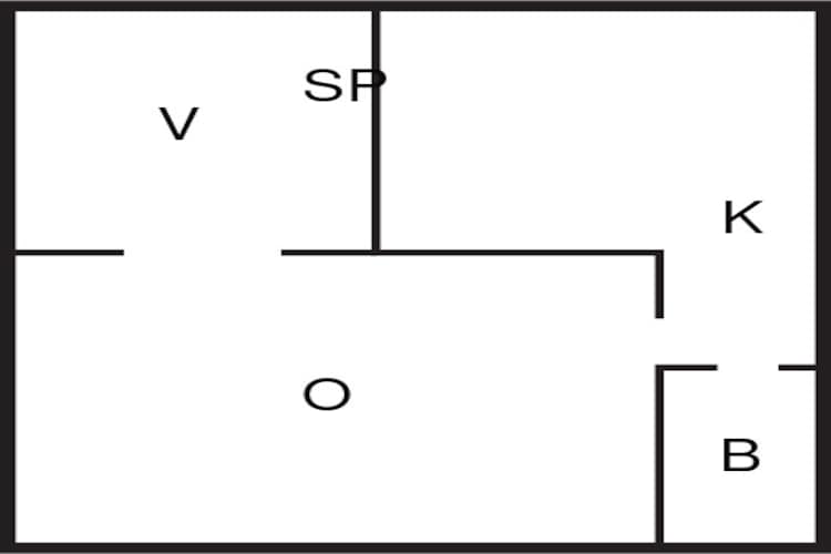 4 persoons vakantie huis in Södra vi-By Traum - Plattegrond