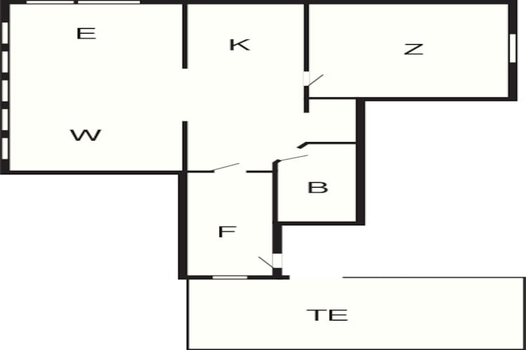 Maison de vacances pour 4 a Halmstad-By Traum-Plan d'étage