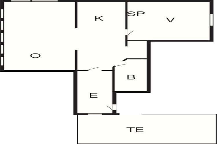 Maison de vacances pour 4 a Halmstad-By Traum-Plan d'étage