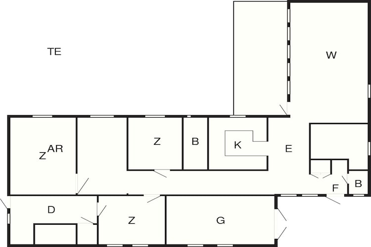 Maison de vacances pour 5 a VISBY-By Traum - Plan