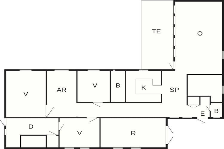 Maison de vacances pour 5 a VISBY-By Traum - Plan